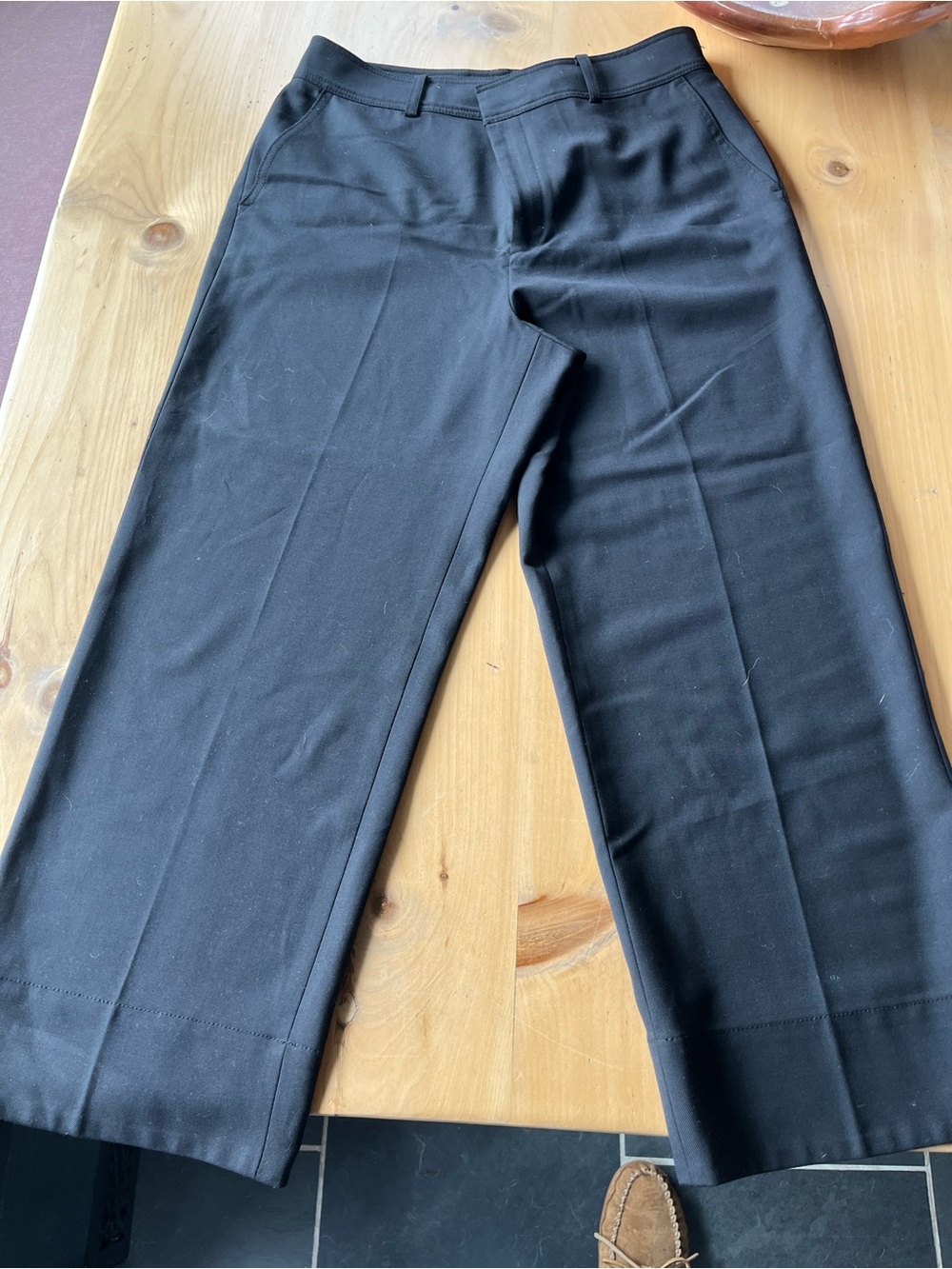 Club Monaco Black Dress Pants - Classic Straight Fit